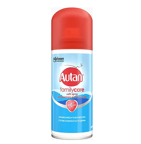 Autan Family Care Soft Spray Εντομοαπωθητικό Σπρέι Σώματος 100ml
