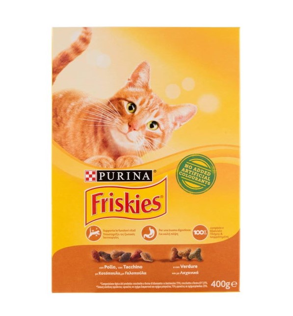 Friskies Kροκέτα Γάτας 400ml σε Γεύση Κοτόπουλο & Γαλοπούλα