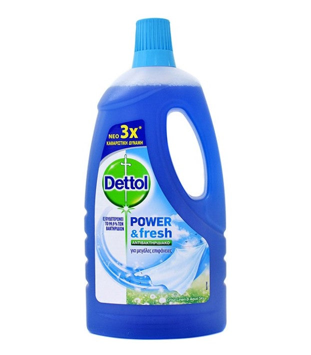 Dettol Υγρό Γενικού Καθαρισμού 1Lt Power & Fresh Φρεσκάδα Ωκεανού