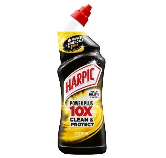 Harpic Power Plus Παχύρευστο Υγρό Καθαριστικό Λεκάνης 750ml Citrus