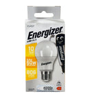 Λάμπα Βιδωτή Energizer Led E27, 8.8W(60W), 4000K, 806 LM - Ψυχρός Φωτισμός