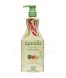 ΑΡΚΑΔΙ Υγρό Πιάτων με Πράσινο Σαπούνι  Ρόδι & Σταφύλι Αντλία 550ml