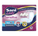 Σερβιέτες Sani Sensitive Lady Extra Large No.6 με Βαμβάκι 10Τμχ