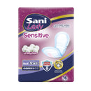 Σερβιέτες Sani Sensitive Lady Extra No.4 με Βαμβάκι 16Τμχ
