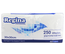 Χαρτοπετσέτες Professional 380gr Regina 30x30cm 250Τμχ Κιβώτιο 20Πακέτα