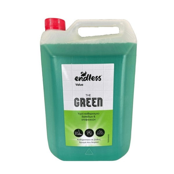 Endless Value Υγρό Πατώματος Green 5Lt