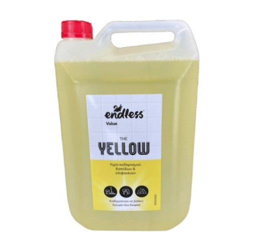 Endless Value Υγρό Πατώματος Yellow 5Lt