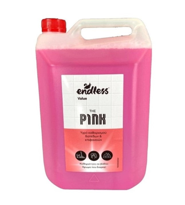 Endless Υγρό Πατώματος 5Lt The Pink