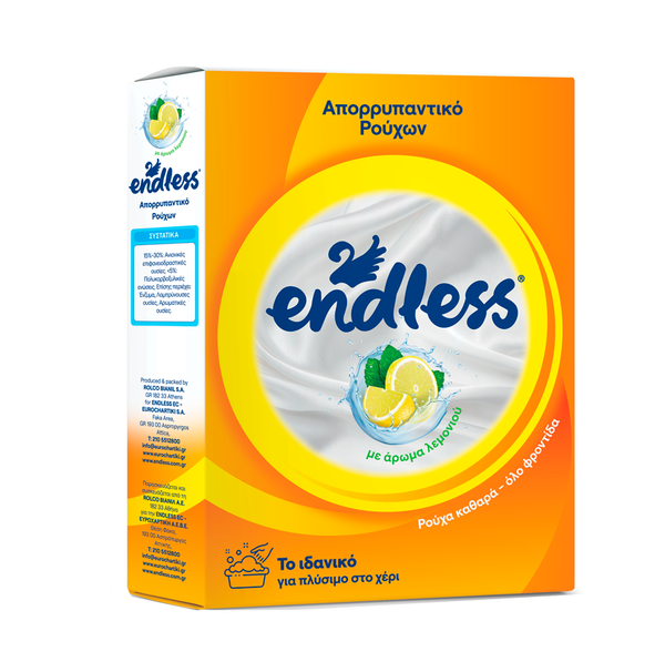 Endless Σκόνη Ρούχων 380gr με Άρωμα Λεμόνι