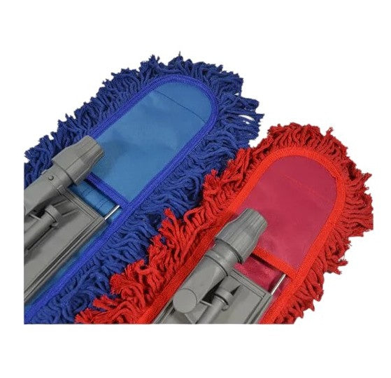 Παρκετέζας Sidirela Βαμβακερή με Σκελετό Χωρίς Κοντάρι 50cm Λεπτό Σπείρωμα