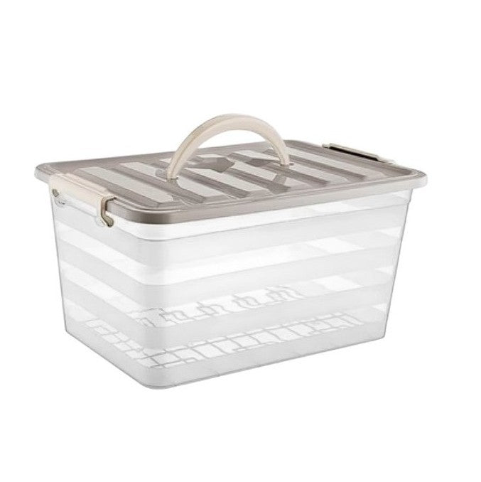 Φαγητοδοχείο Tns με Καπάκι Kλιπ και Xειρολαβή 6Lt 29,5x20,5x15cm