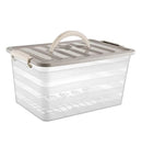 Φαγητοδοχείο Tns με Καπάκι Kλιπ και Xειρολαβή 10Lt 35x14x17,5cm