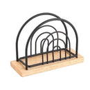 Χαρτοπετσετοθήκη Viosarp Μεταλλική Μαύρη 13x5x9.2cm