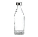 Μπουκάλι Νερού Γυάλινο Viosarp σε Διάφανο Χρώμα με Μεταλλικό Βιδωτό Καπάκι 1Lt