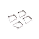 Ανοξείδωτα Πιαστράκια Τραπεζιών Viosarp 5x4x1,2cm Σετ 4Τμχ