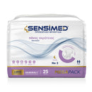 Πάνες Ακράτειας SENSIMED Νυκτός Megapack Large 25Τμχ