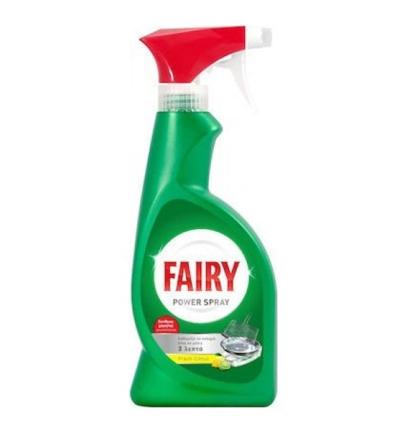 Fairy Power Spray Καθαριστικό για Λίπη 375ml με Άρωμα Citrus