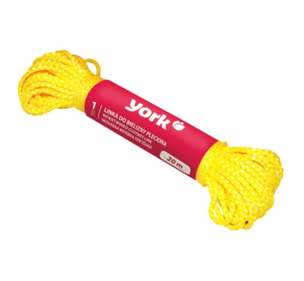 Σχοινί Ρούχων Κορδόνι York 20m (YK9684)