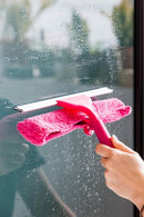 Πλαστικός Υαλοκαθαριστήρας 2 σε 1 με Πανί Μικροϊνών York 31cm (YK8402)