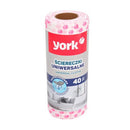 Επαναχρησιμοποιήσιμα Πανάκια Καθαρισμού York σε Ρολό 40τμχ (YK2110)