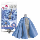 Σφουγγαρίστρα Μύτη Μικροϊνών York Rubi Silver Bacteria Stop - Λεπτό Σπείρωμα (YK7712)