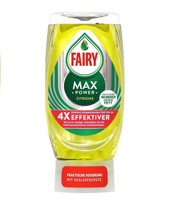 Fairy Maxpower Υγρό Πιάτων 370ml Λεμόνι