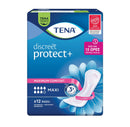 Σερβιέτες TENA Lady Discreet Protect+Maxi with InstaDry Zone Μεγάλο Μέγεθος 12Τμχ
