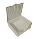 Χαρτοπετσετοθήκη Πλαστική Tns σε Διάφορα Χρώματα 18x18x7cm