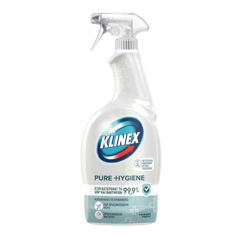 Klinex 4 σε 1 Spray Καθαριστικό Οικιακής Χρήσης Pure Hygiene 750ml