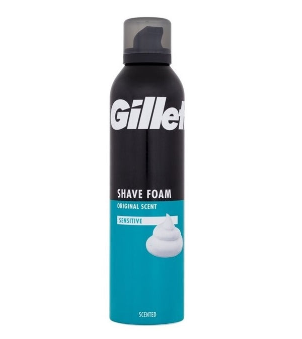 Gillette Sensitive Αφρός Ξυρίσματος 300ml