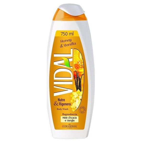 Vidal Αφρόλουτρο 750ml Άρωμα Μέλι & Βανίλια