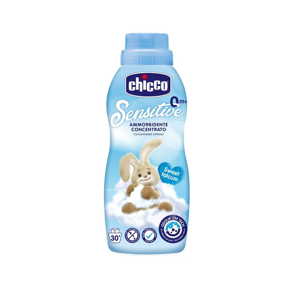 Chicco Συμπυκνωμένο Μαλακτικό Ρούχων 30Μεζ Sensitive με Άρωμα Ταλκ 750ml