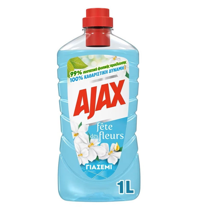 Ajax Υγρό Πατώματος 1Lt Άρωμα Γιασεμί