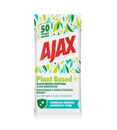 Ajax Πανάκια Καθαρισμού Φυτικής Προέλευσης με Άρωμα Εσπεριδοειδών & Μέντας 50Τμχ