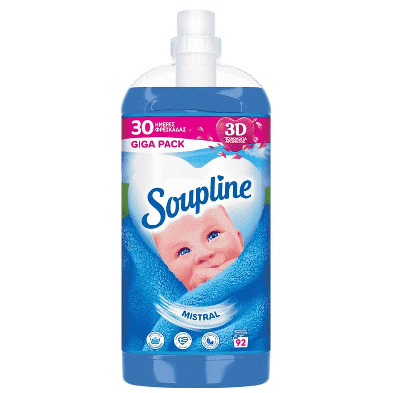 Soupline Μαλακτικό Ρούχων 1.932Lt Mistral 92 Μεζ