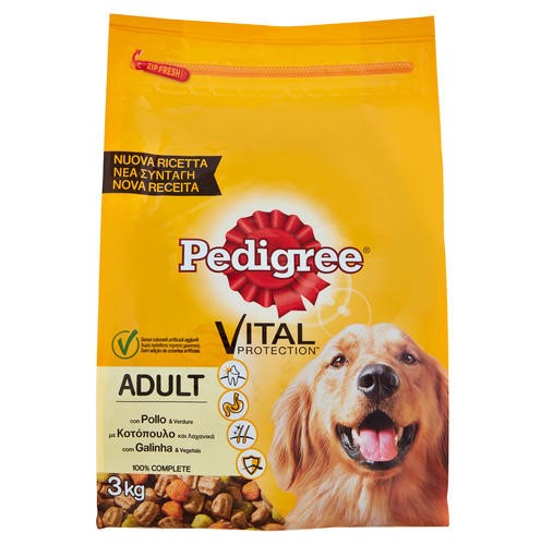 Pedigree Κροκέτα Σκύλου 3kg σε Γεύση Κοτόπουλο