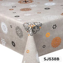 Τραπεζομάντηλο Μουσαμά Χοντρό με Φανέλα & Επένδυση Viosarp σε Διάφορα Σχέδια