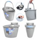 Κουβάς Πλαστικός με Στίφτη York Bacteria Stop 12Lt (YK7000)