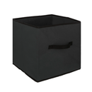 Υφασμάτινο Κουτί Αποθήκευσης Tns Μαυρο με Διαστάσεις 31x31x31cm