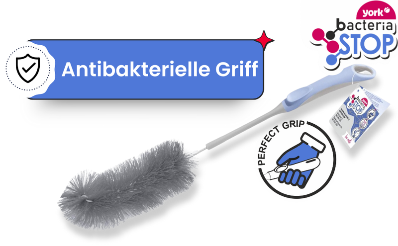 Βούρτσα Καθαρισμού Μπουκαλιών York Bacteria Stop 1Lt (YK4110)