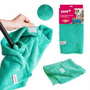 Πανί Καθαρισμού Δαπέδου Διπλής Όψεως με Μικροΐνες York Power Collect 50x60cm (YK2607)