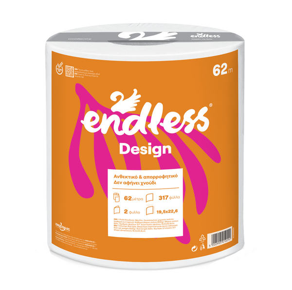 Χαρτί Κουζίνας Endless Design 2 Φύλλων 700gr