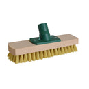 Βούρτσα Πατώματος Ξύλινη York με Σκληρή Τρίχα - Λεπτό Σπείρωμα (YK0030)