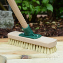 Βούρτσα Πατώματος Ξύλινη York με Σκληρή Τρίχα - Λεπτό Σπείρωμα (YK0030)