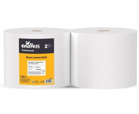 Χαρτί Κουζίνας Endless Επαγγελματικό Smart Jumbo Ρολό 2x4Kg