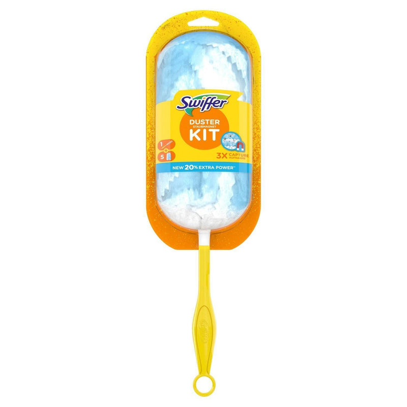 Φτερό Ξεσκονίσματος Swiffer Duster Kit 1 Χειρολαβή και 5 Ανταλλακτικά