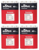Χαρτί Υγείας Endless Επαγγελματικό Οικονομικό 40 Ρολά 2 Φύλλων 65gr Δέμα 4Τμχ
