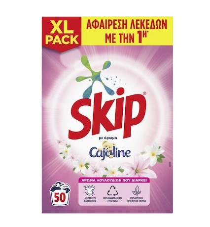 Skip Σκόνη Πλυντηρίου 50Μεζ Λίλιου & Φρούτα του Δάσους 3.250Kg