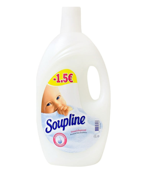 Soupline Μαλακτικό Ρούχων 4Lt Υποαλλεργικό 50Μεζ