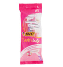 Bic Twin Lady Ξυραφάκια μιας Χρήσης με 2 Λεπίδες 6Τμχ